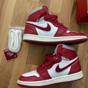 womens air jordan 1 high og varsity red